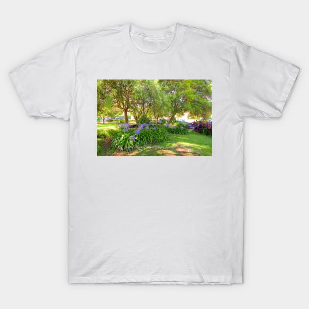 Jardim  Higino César de Campos. Garden. T-Shirt by terezadelpilar